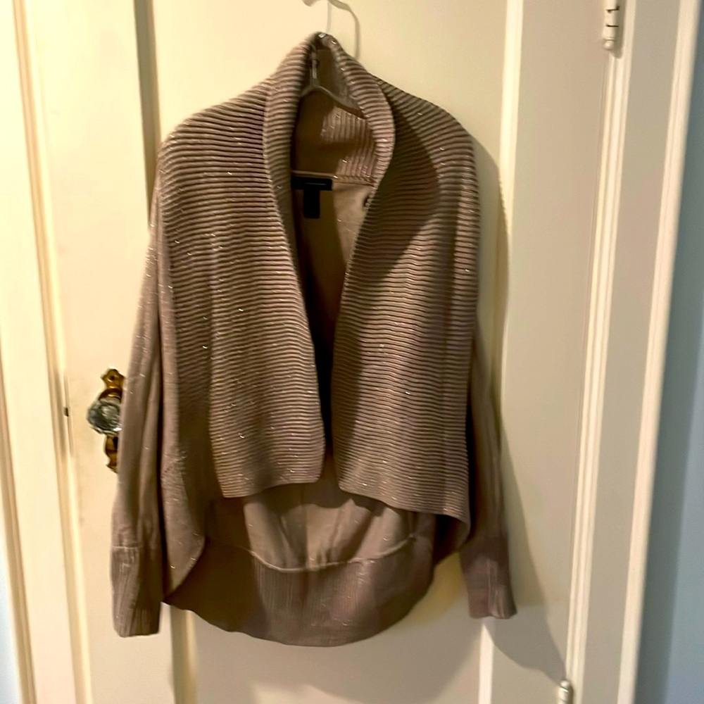 Inc metallic cardigan